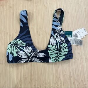 Roxy y2& swimsuit bikini top small